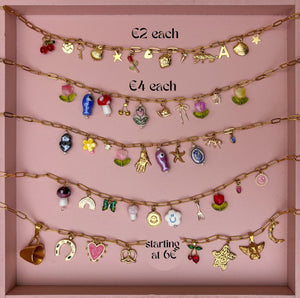 Charms for custom necklace