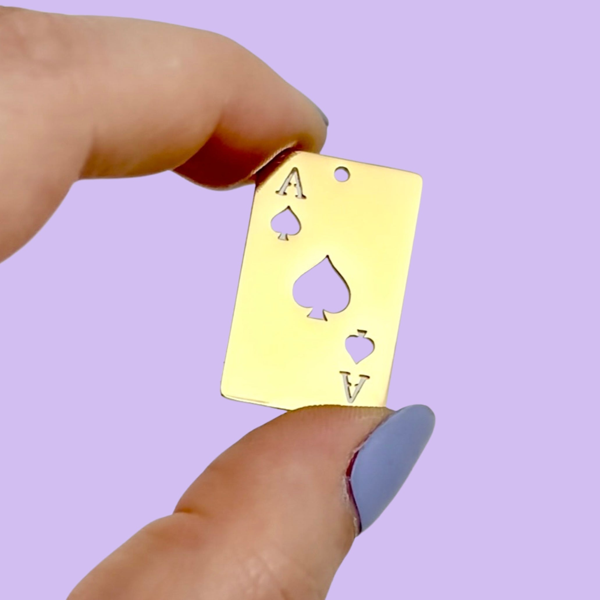 Ace of Spades Charm
