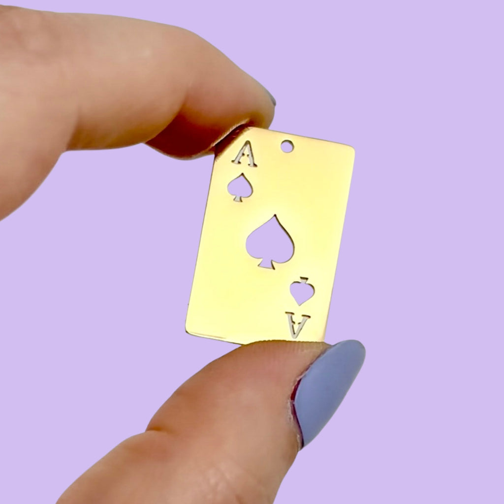 Ace of Spades Charm