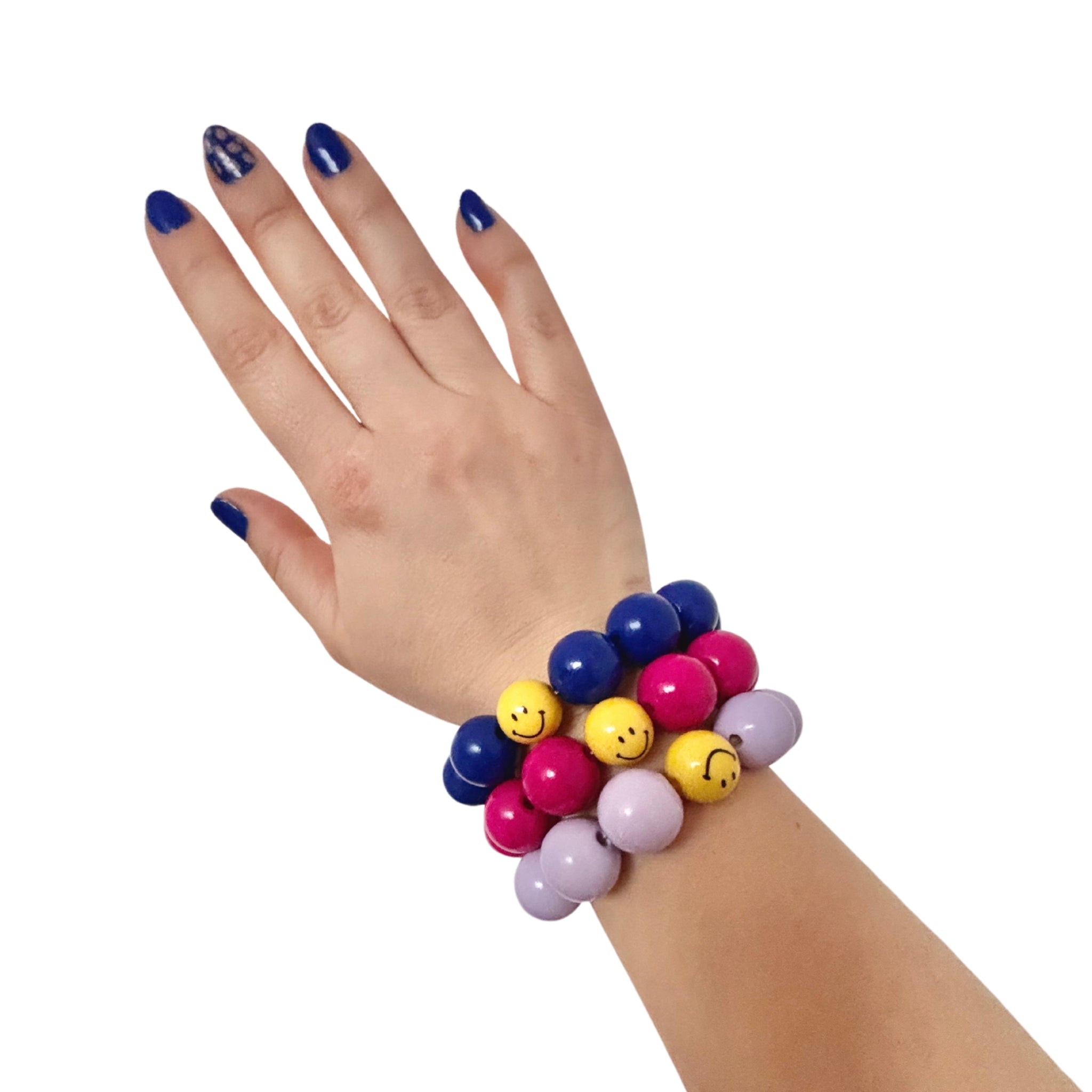 Chunky Smiley Bracelet