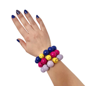 Chunky Smiley Bracelet