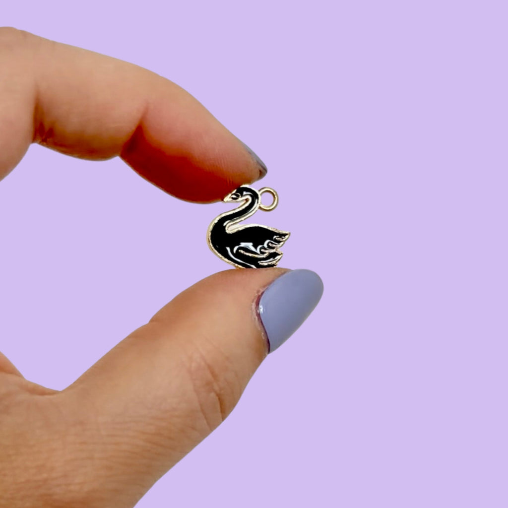 Black Swan Charm