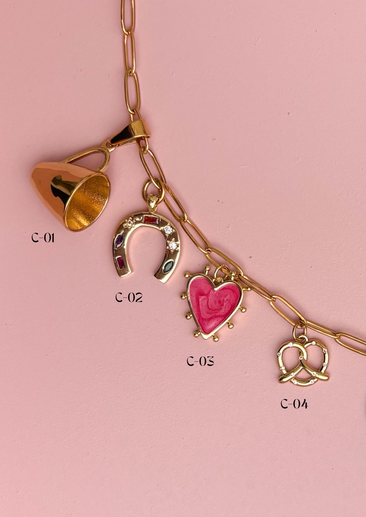 Charms for custom necklace