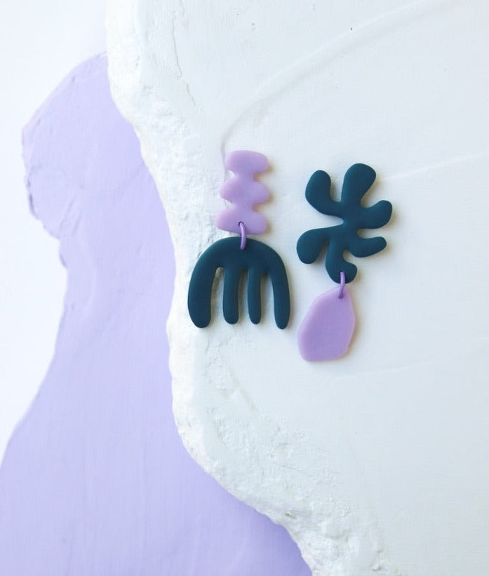 Matisse Inspired Mismatched Organic Shapes