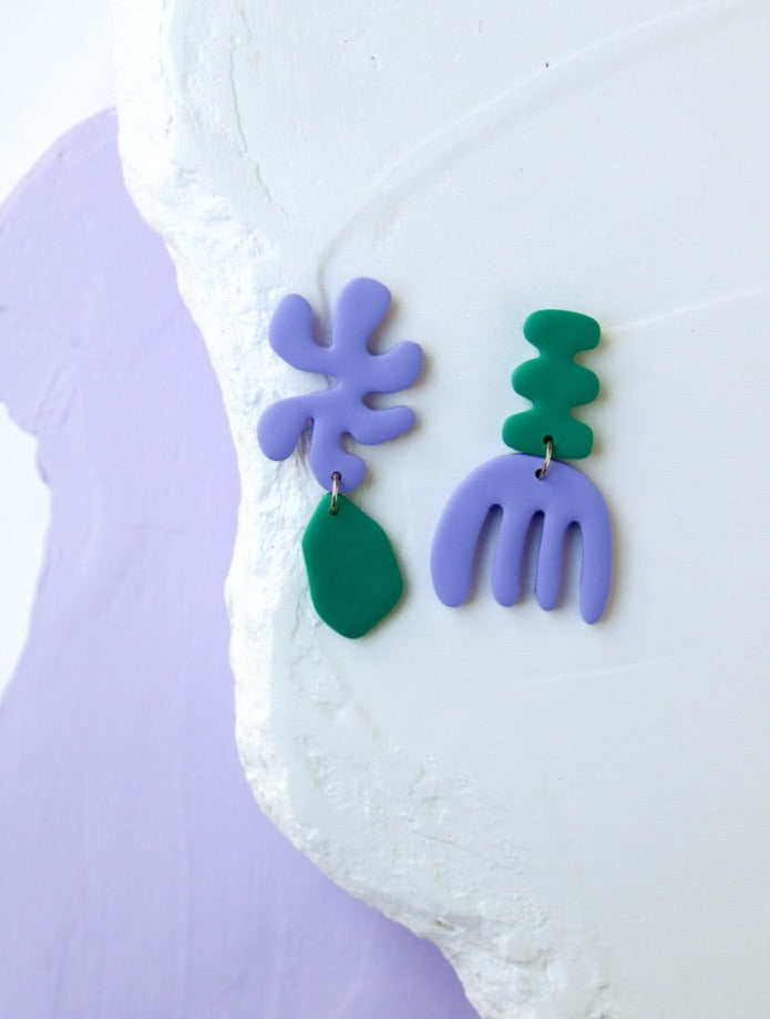 Matisse Inspired Mismatched Organic Shapes