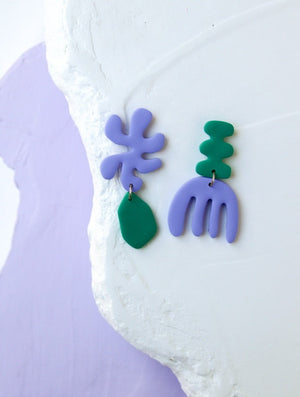 Matisse Inspired Mismatched Organic Shapes