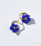 Small Flower Hoops