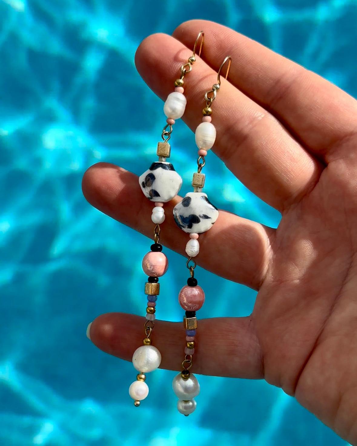 Long Good Vibes Strands with Shells