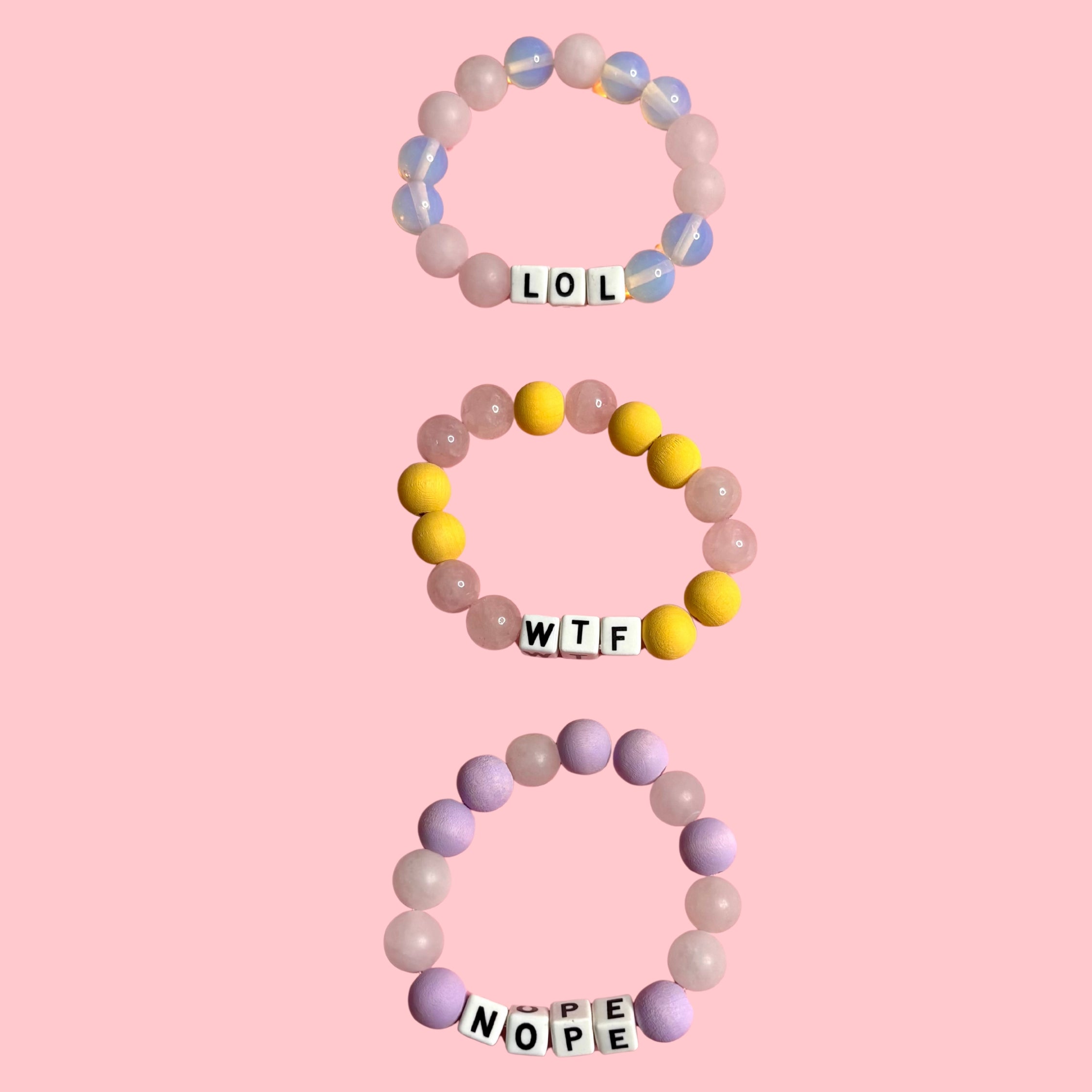 LOL WTF NOPE Bracelet